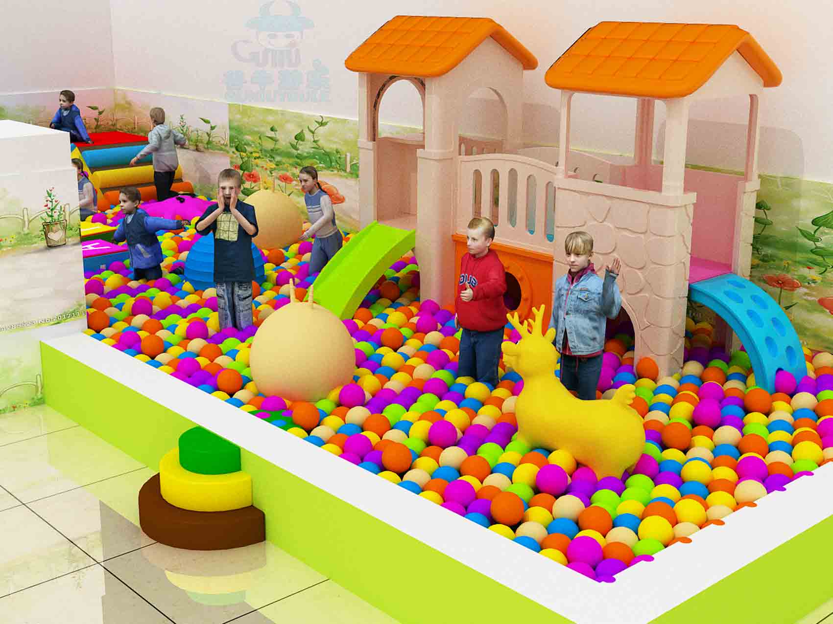 儿童游乐园_儿童游乐园项目儿童游乐园室内儿童娱乐设备沙池沙滩寻宝乐园 - 阿里巴巴